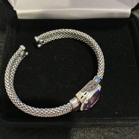 Sterling Silver Amethyst popcorn bangle from Kay Jewelry! - Picture 2 of 5
